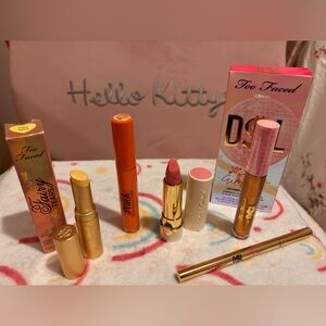 BUNDLE RARE NEW TOO FACED LIMITED EDITIONS LIPSTICKS GLOSS